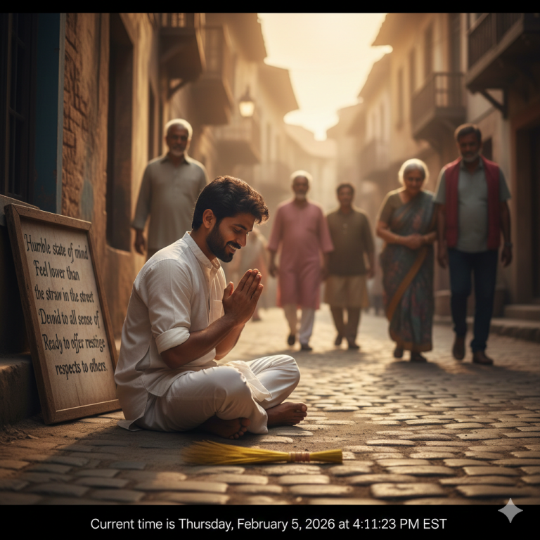 Humility – What does humility have to do with japa?