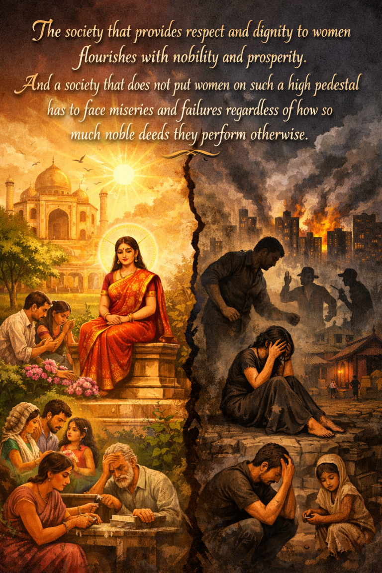 Status of Women from Manu-saṁhitā