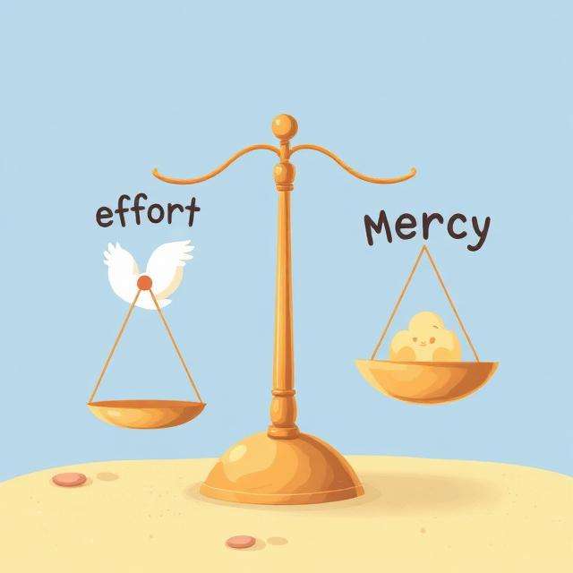 The Balance Between Effort and Mercy